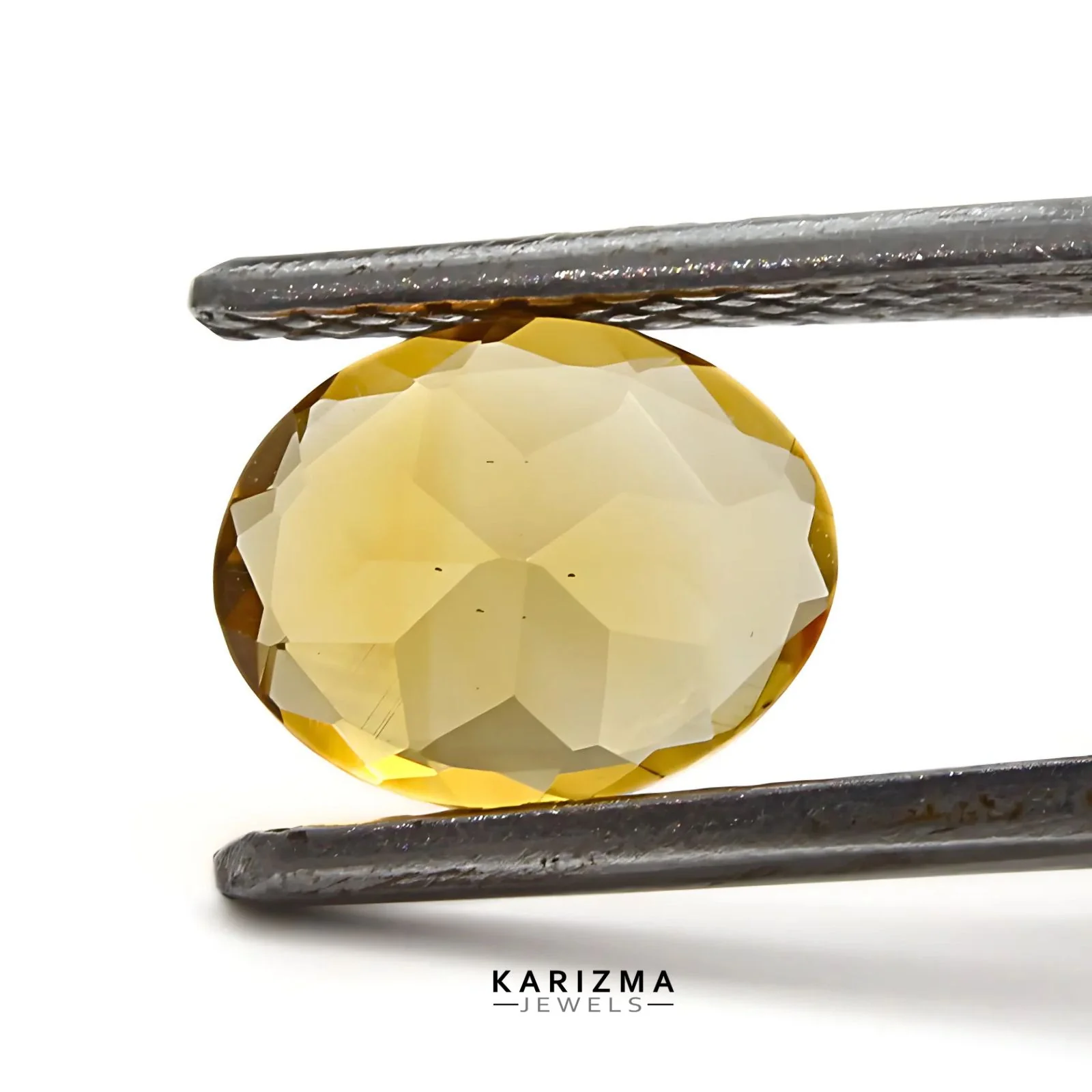 1.3Ct Natural Yellow Citrine (Sunella) Oval Shape Jupiter Gemstone - Image 4