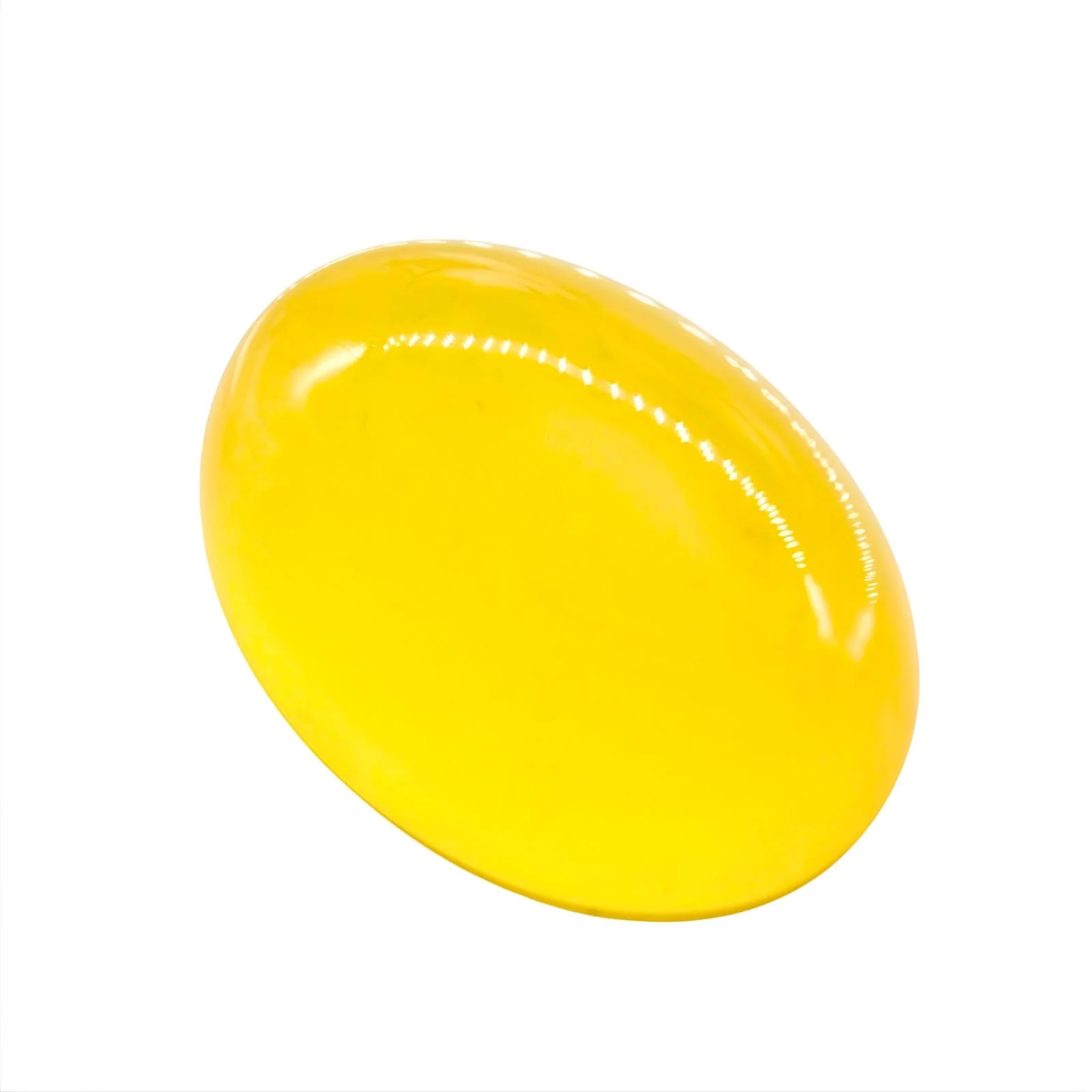 11.5Ct Vibrant Yellow Agate Oval Cabochon Collector Gem - Image 3