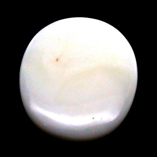 11.7 Carat Certified Natural White Opal Cabochon - Image 3
