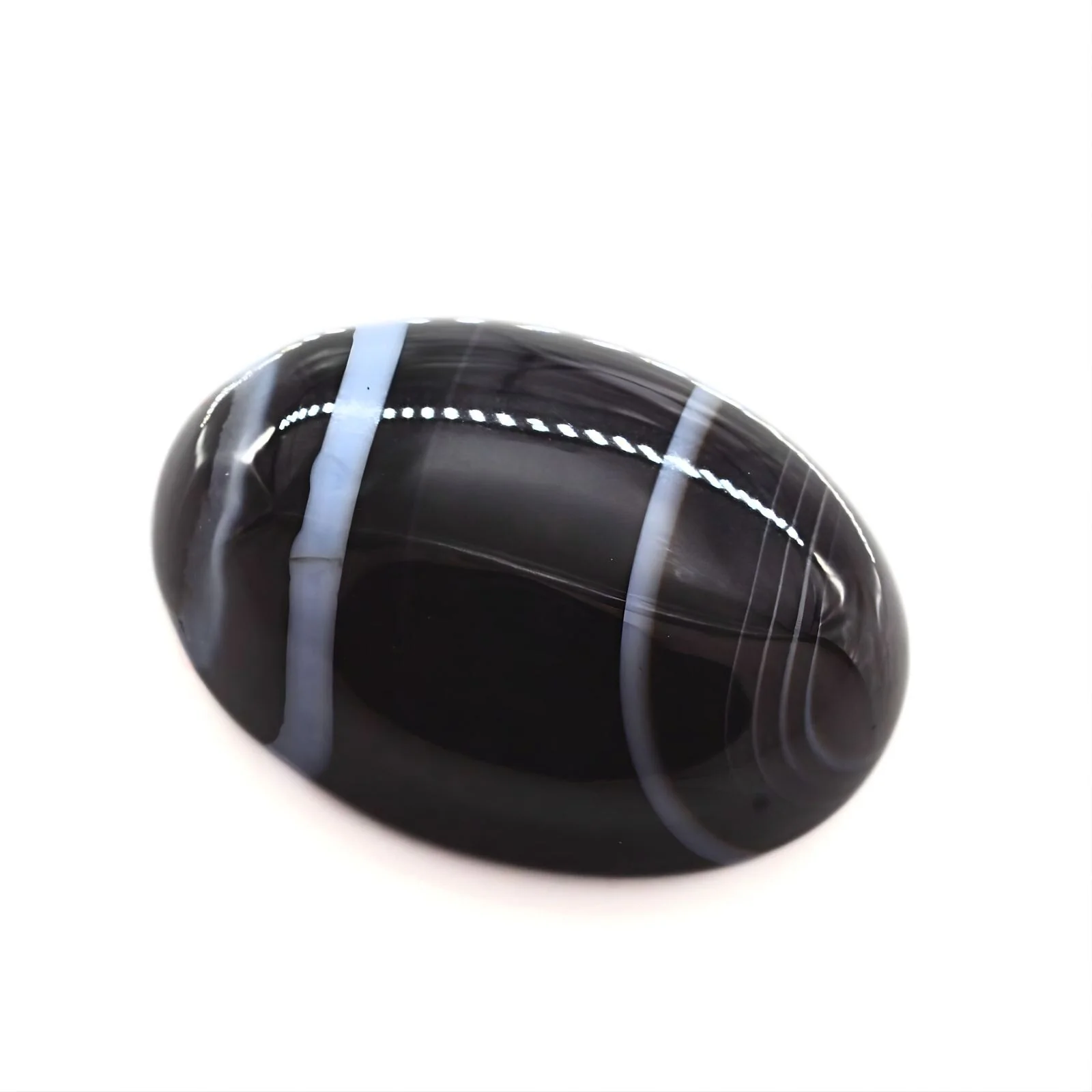 12.4Ct Authentic Sulemani Agate Oval Shape Loose Gemston - Image 2