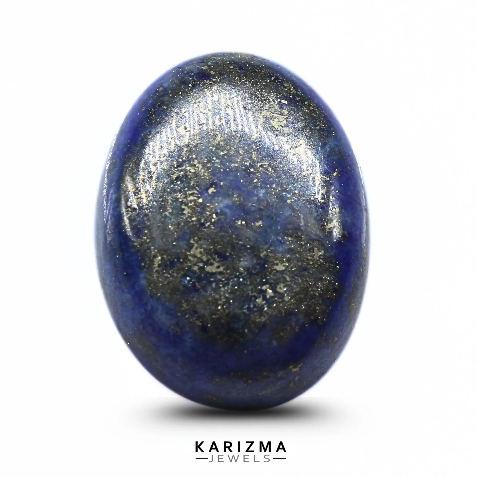 12.8Ct Celestial Blue Lapis Lazuli with Golden Sparkle Gem - Image 2