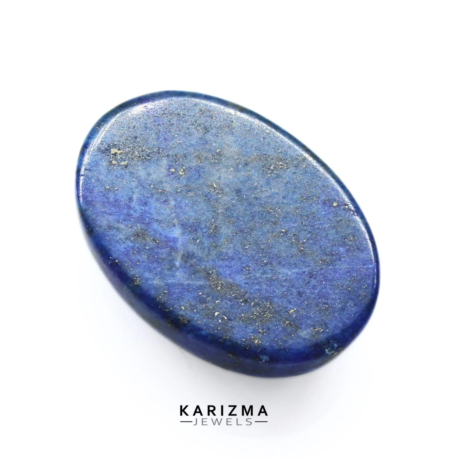 12Ct Natural Blue Untreated Lapis Lazuli Oval Polished Gemstone - Image 5