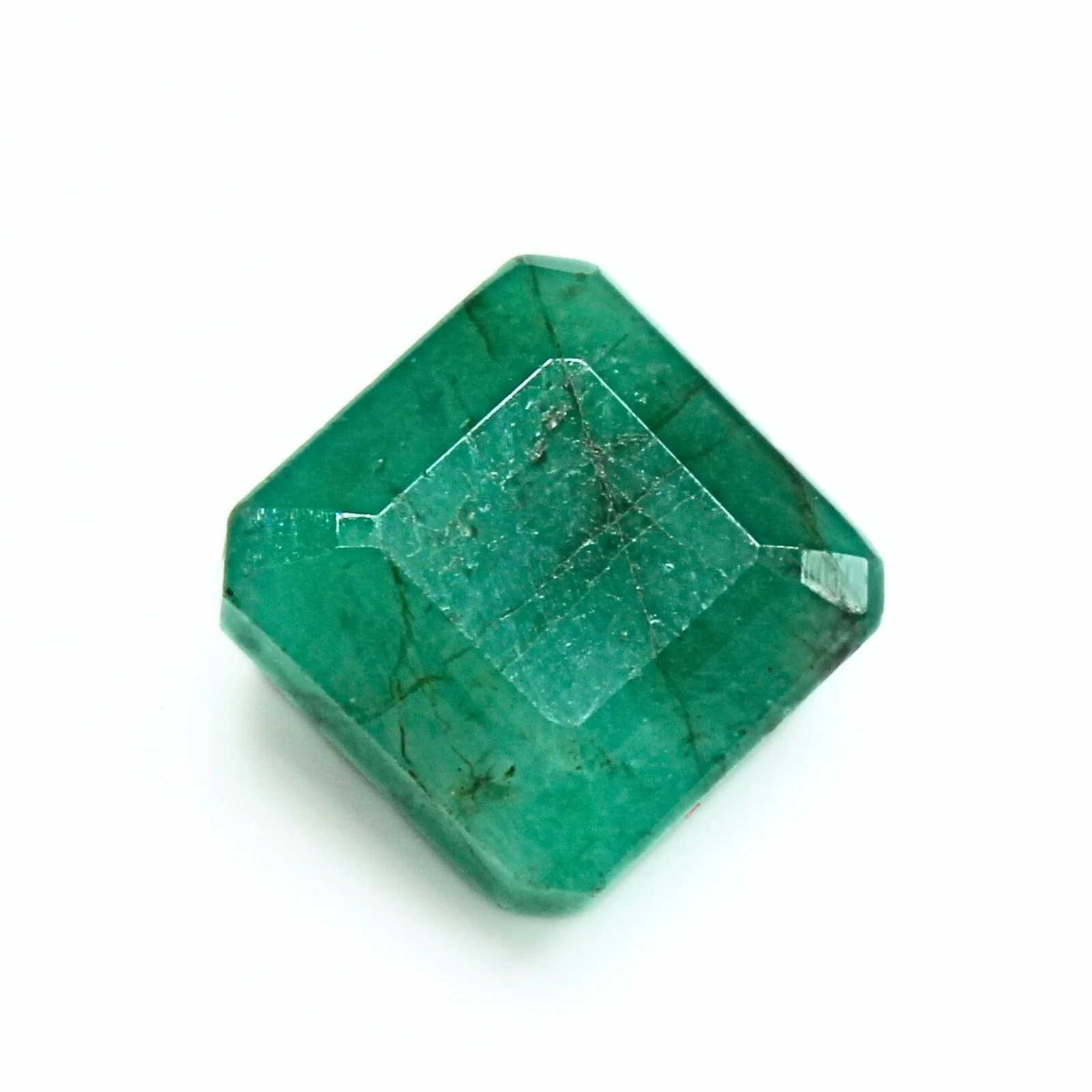 2.1Ct Natural Green Emerald Square Gemstone - Image 2