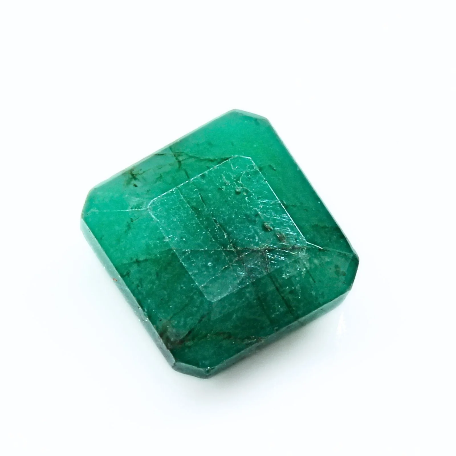 2.1Ct Natural Green Emerald Square Gemstone - Image 4