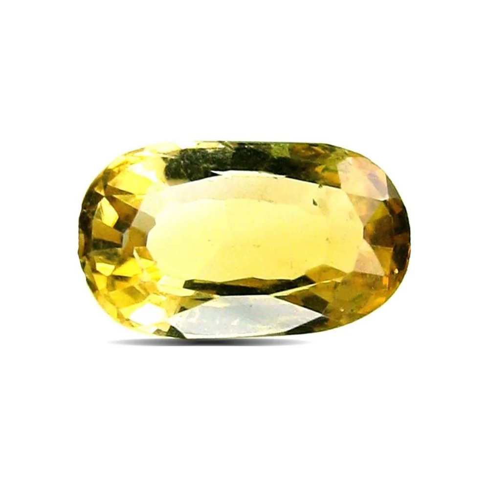 2.7Ct Natural Yellow Citrine Oval Stone - Image 4