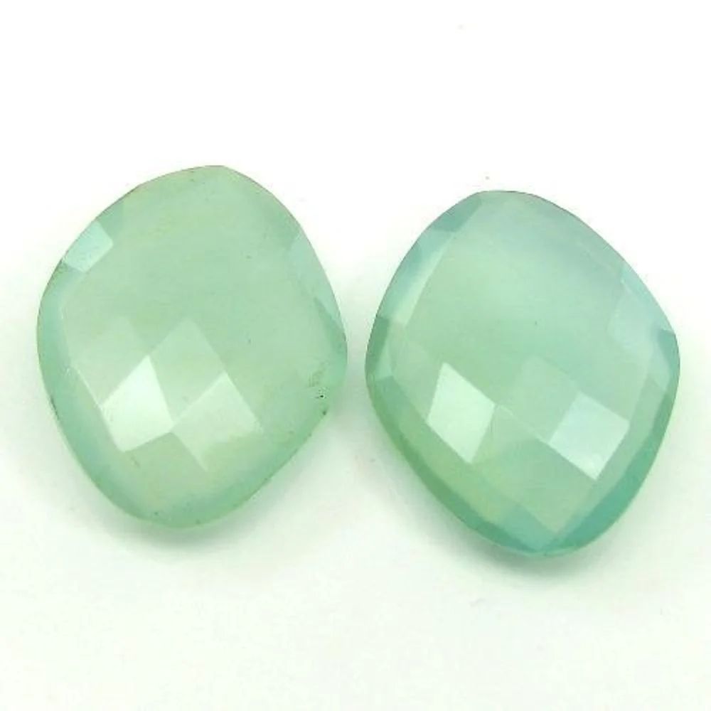 22.5Ct Natural Chalcedony Pear Faceted Gemstone