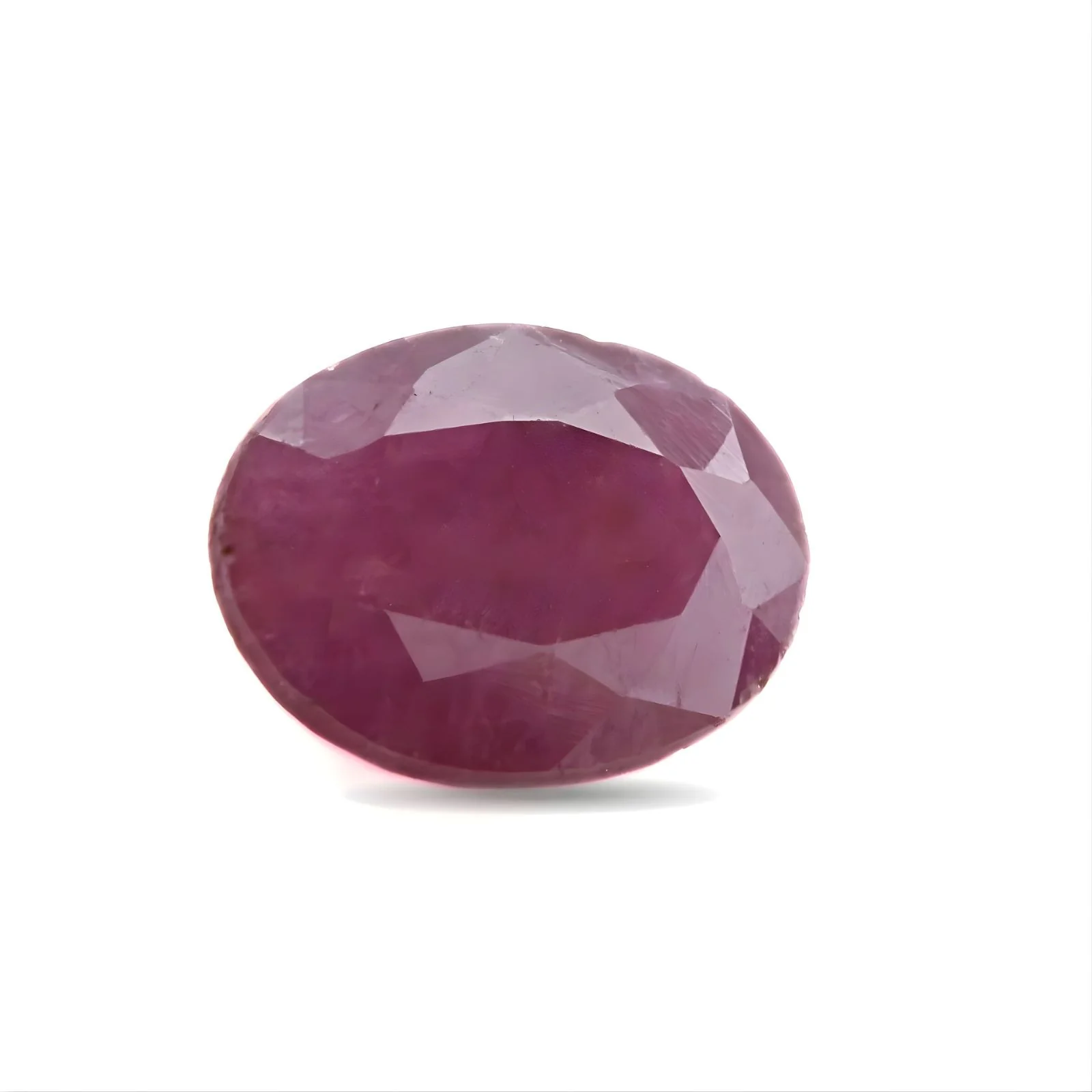 2Ct Natural Purplish Red Ruby (Manik) Statement Jewelry Stone