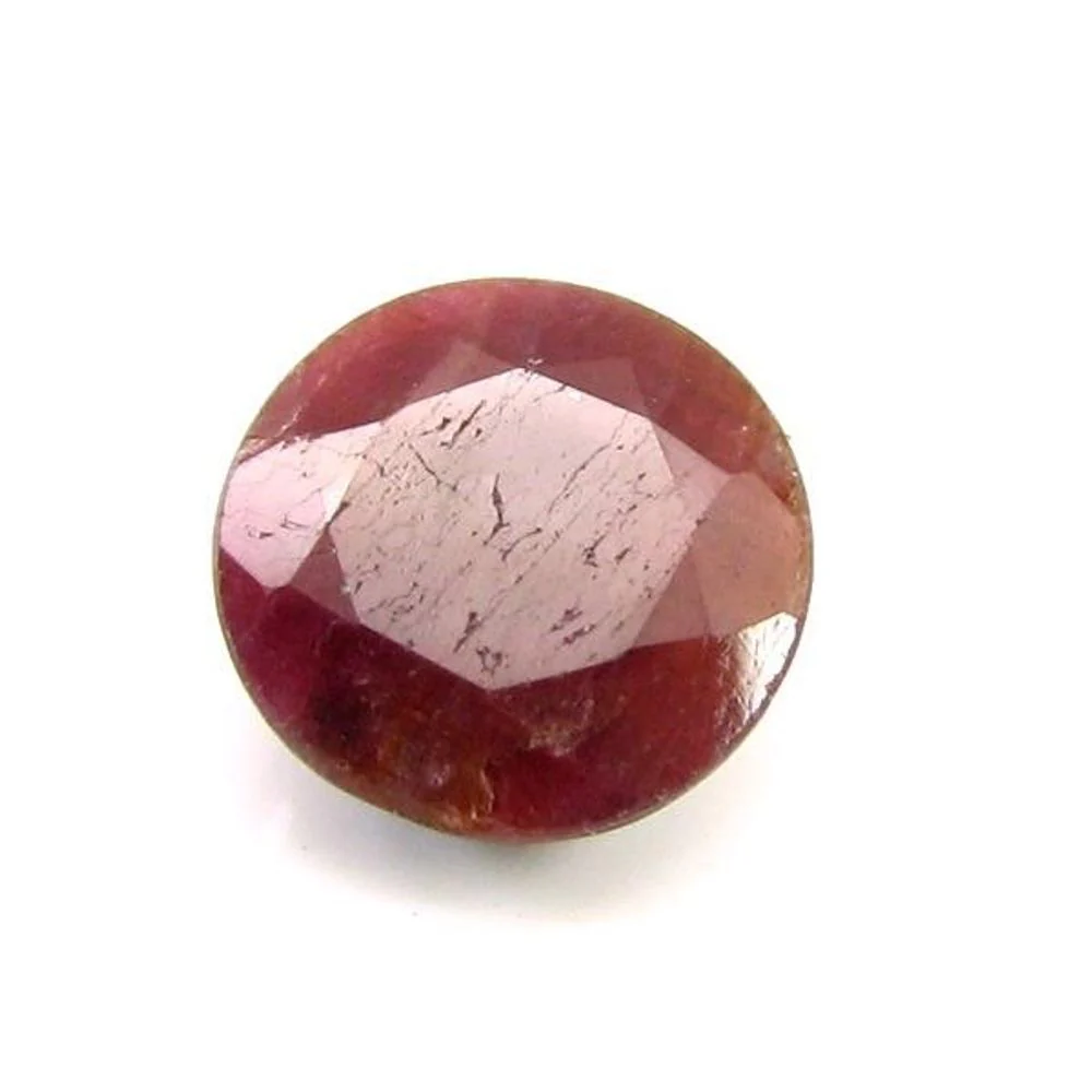 3.2Ct Natural Untreated Brownish Red Ruby Gemstone