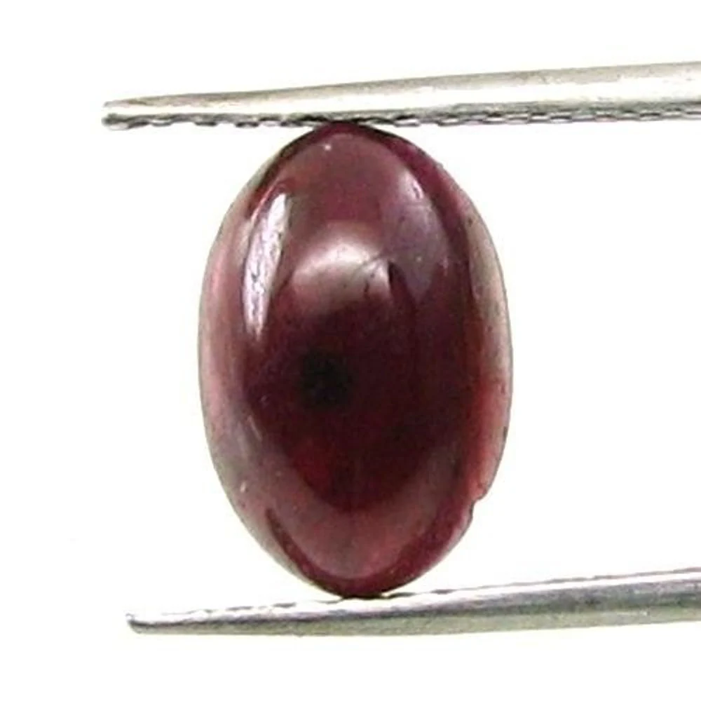 3.5Ct Natural Ruby Authentic Oval Cabochon Gemstone
