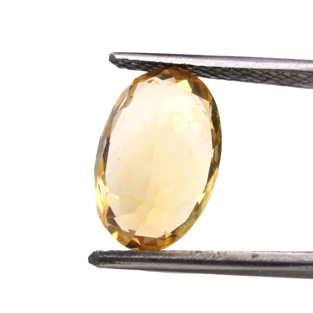 3.65Ct Natural Yellow Citrine Oval Cut Luxury Gemstone - Image 3