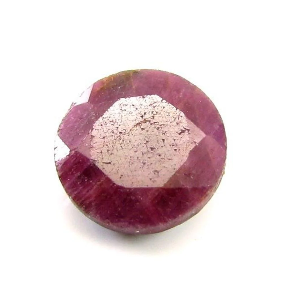 3.6Ct Natural Untreated Ruby Manik Round Shape Gemstone