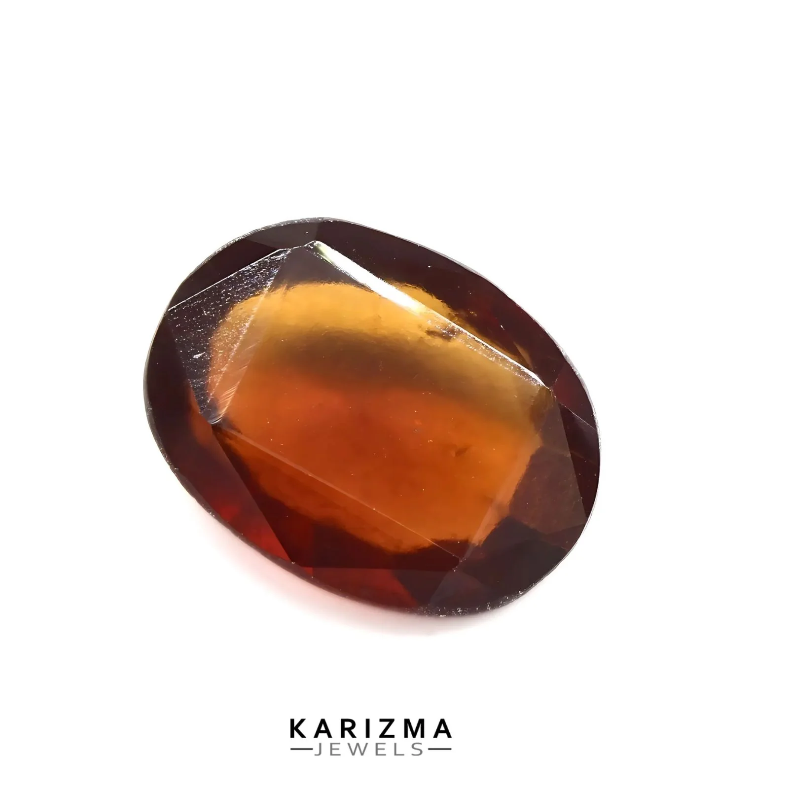 3.7Ct Natural Brown Garnet Faceted Gemstone - Image 3