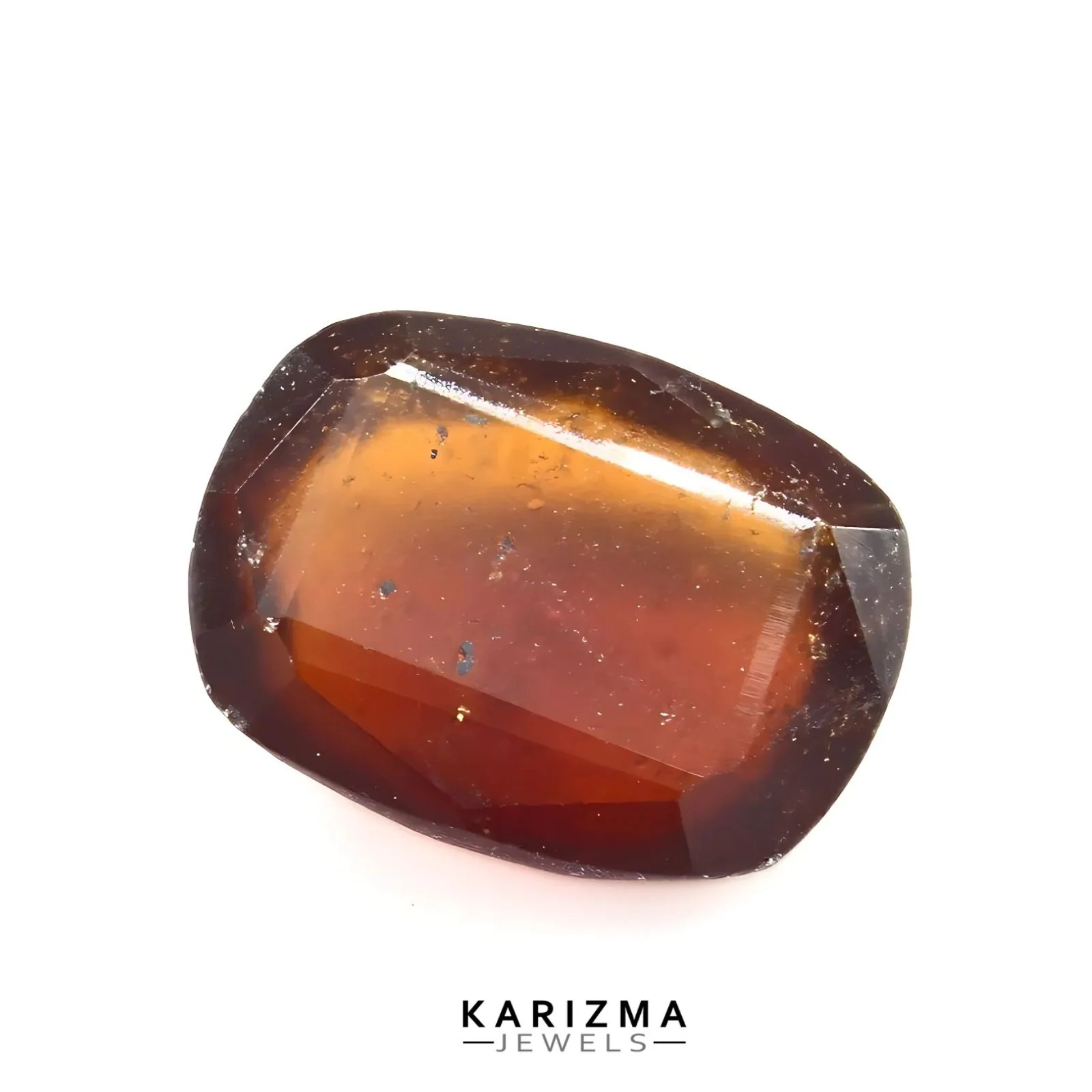 3.7Ct Natural Gomed Garnet Hessonite Cushion Shape Gemstone - Image 3
