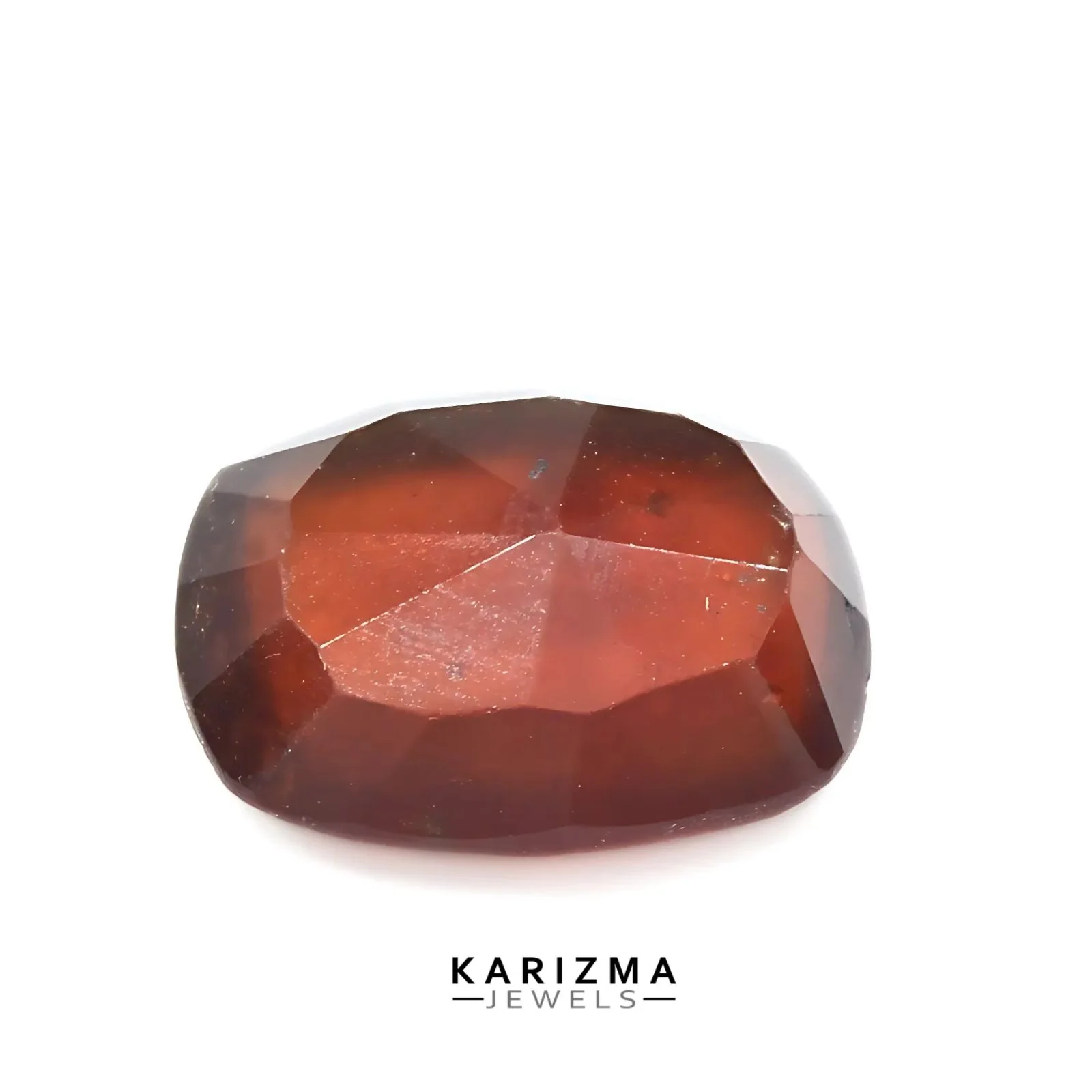 3.7Ct Natural Gomed Garnet Hessonite Cushion Shape Gemstone - Image 4