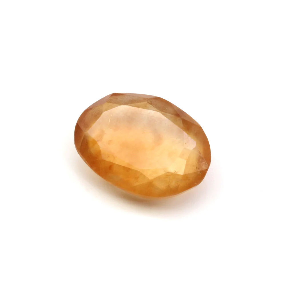 3.7Ct Natural Gomedh Hessonite Light Honey Yellow Gemstone - Image 2