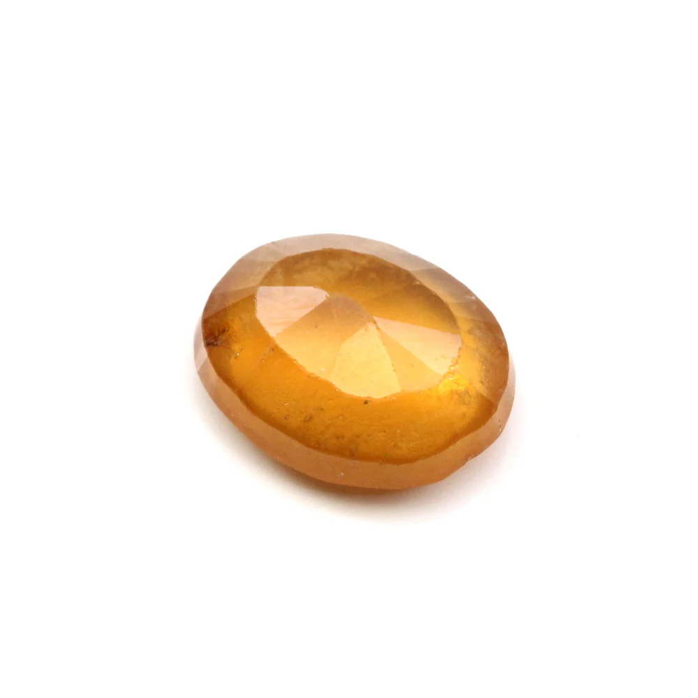 3.9Ct Natural Garnet Hessonite Oval Astrology Gemstone - Image 3