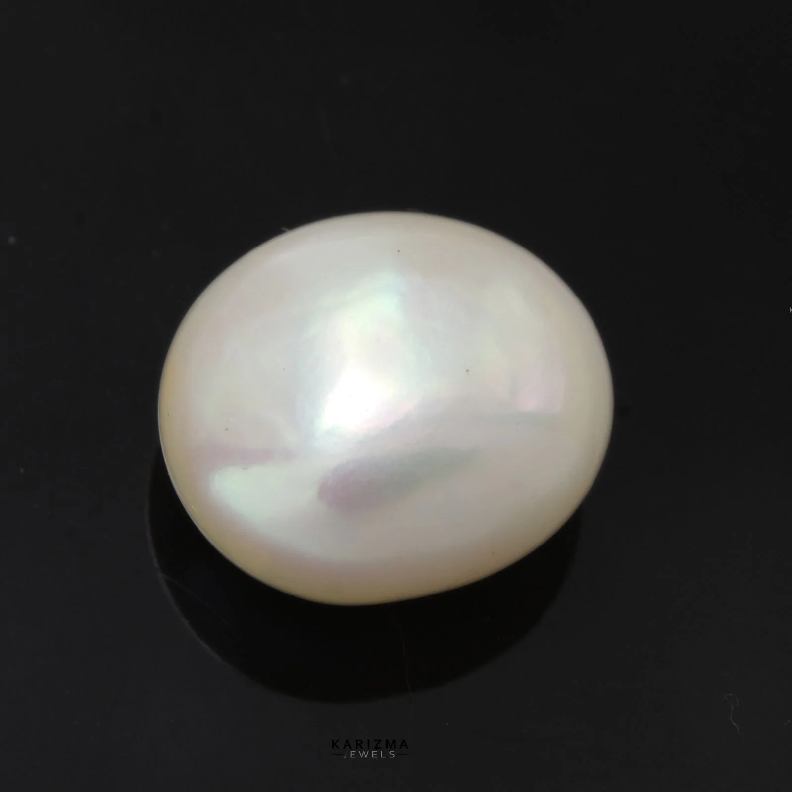 4.55Ct Natural White Pearl Loose Stone for Fine Jewelry
