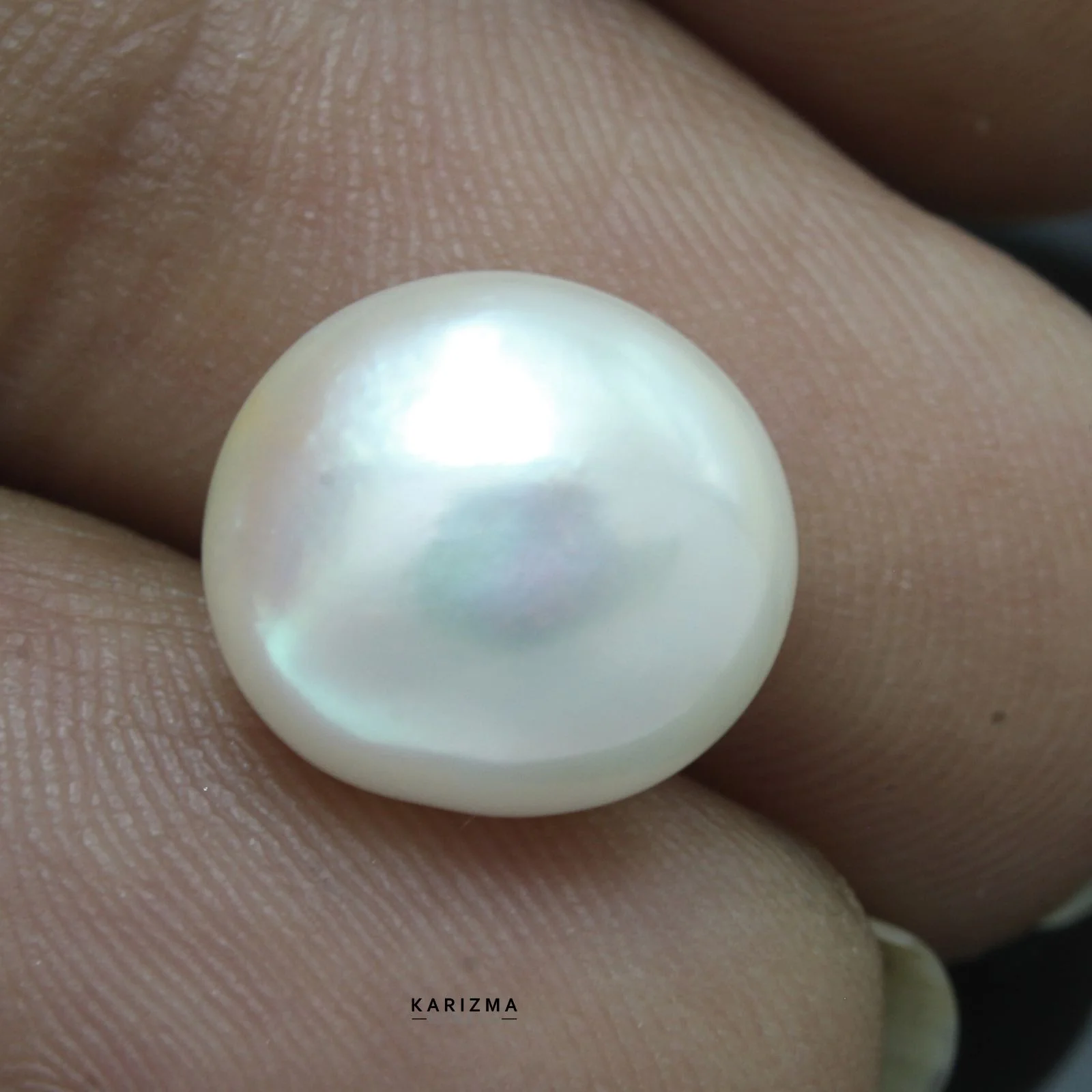 4.55Ct Natural White Pearl Loose Stone for Fine Jewelry - Image 3