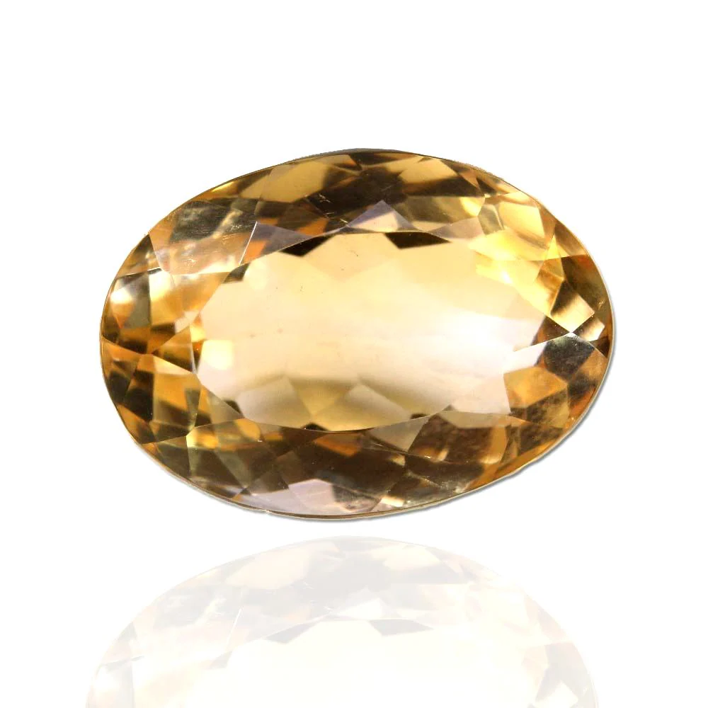 4Ct Natural Yellow Citrine (Sunella) Stunning Gemstone