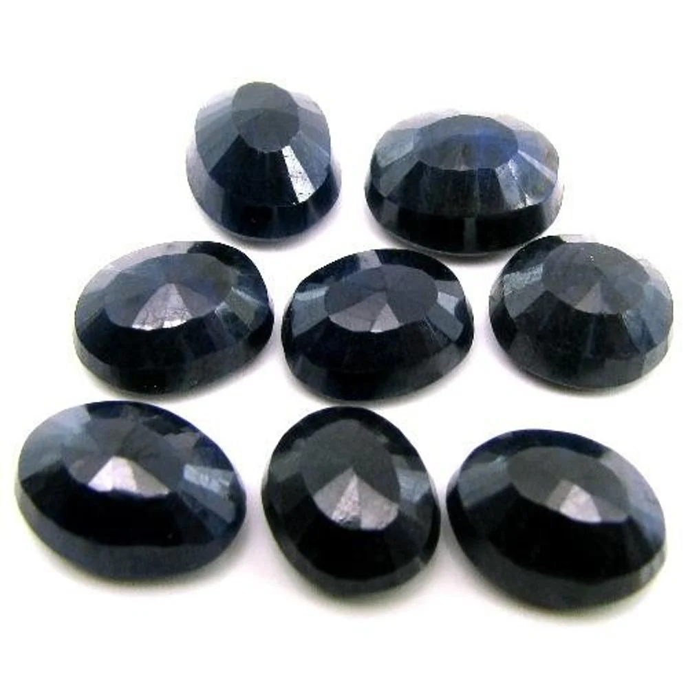 5.8ct 60pc Natural Blue Sapphire 2.5MM Round Faceted Gemstones Wholesale Lot - Image 3