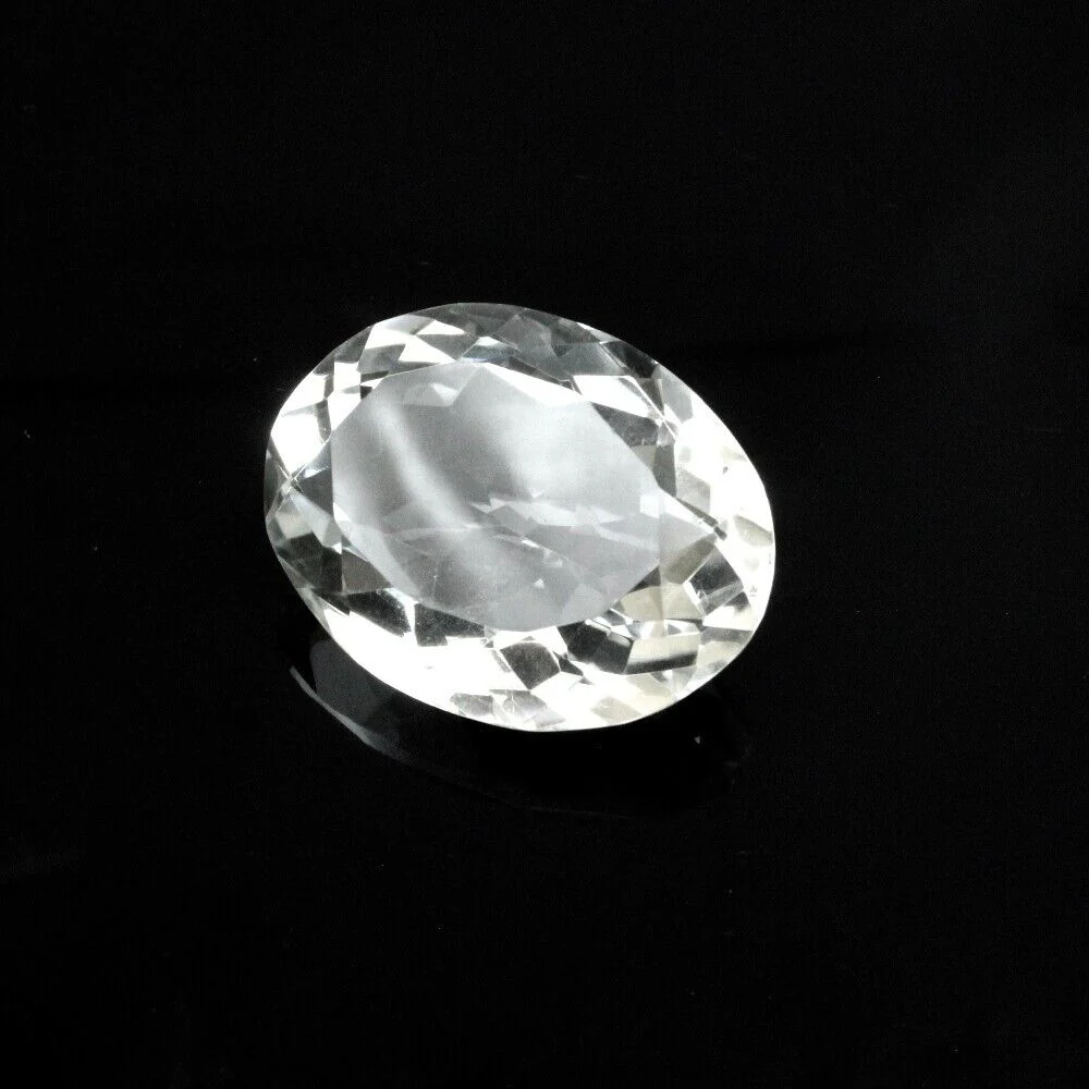 51.1Ct Natural Clear Quartz Crystal Loose Gemstone - Image 4