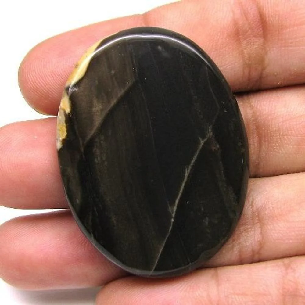 59.6Ct Natural Jasper Gemstone – Earth Tone Pattern Loose Stone - Image 3