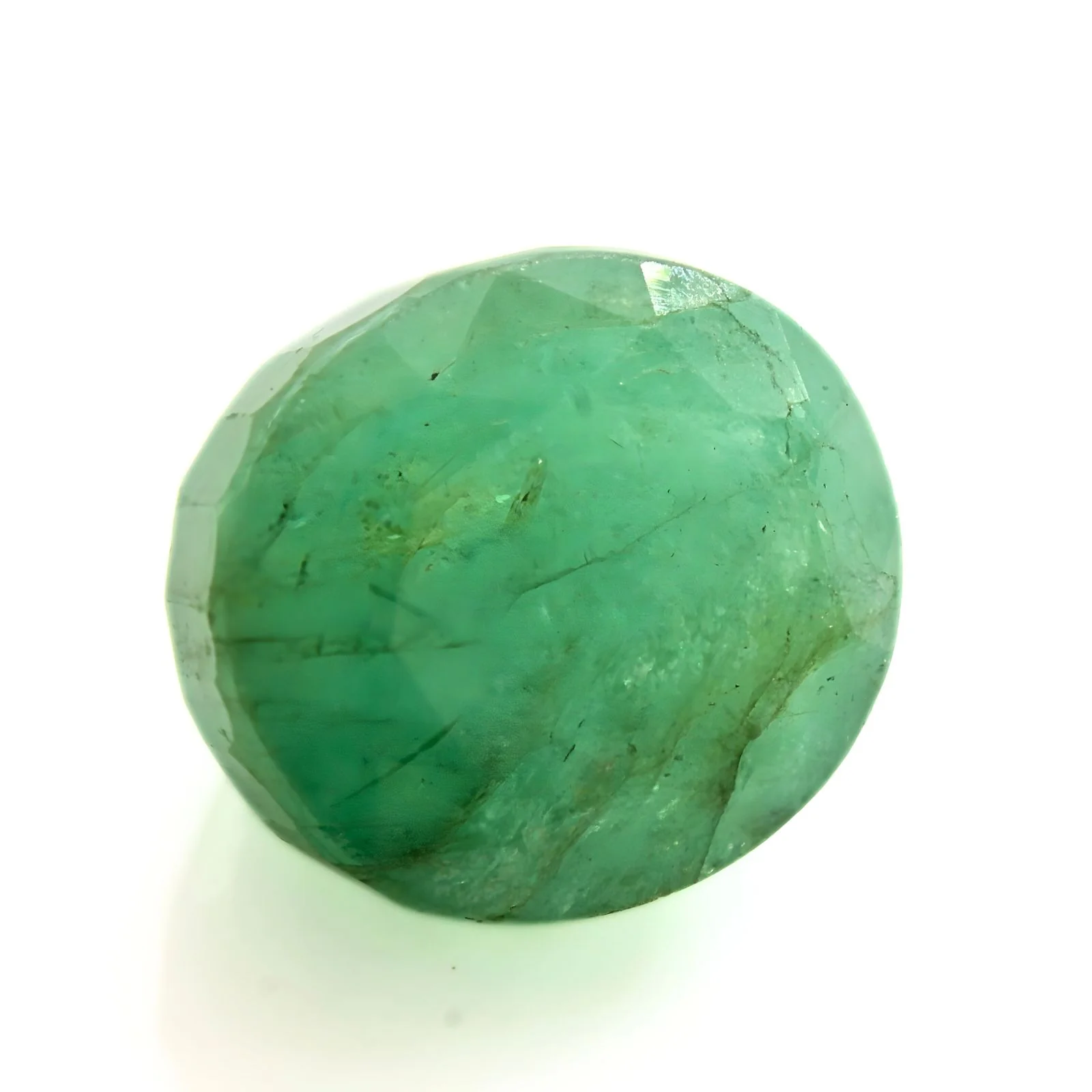 6.9Ct Natural Green Emerald Astrology Use Gemstone - Image 2