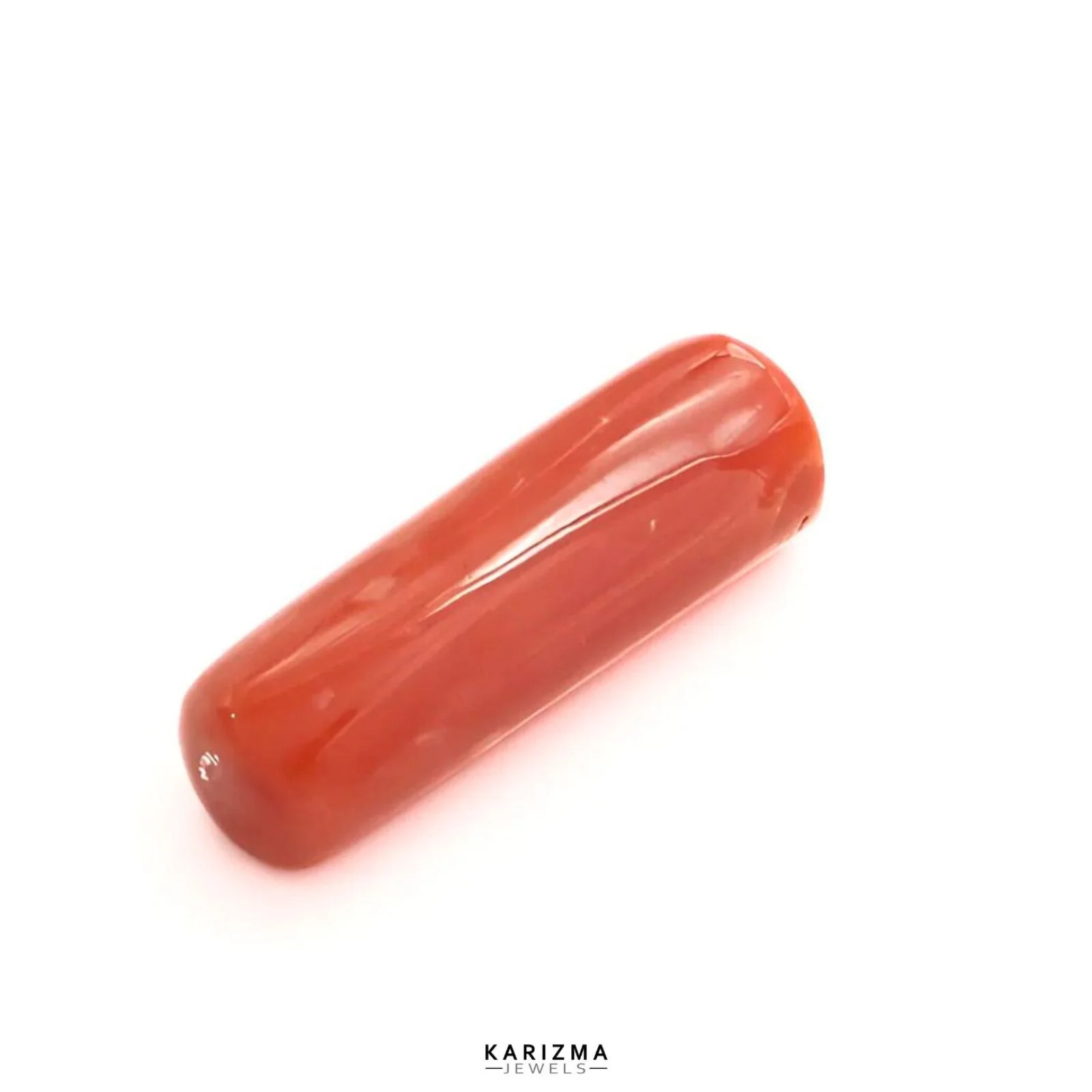 6Ct Natural Red Coral Moonga for Ring Pendant - Image 2