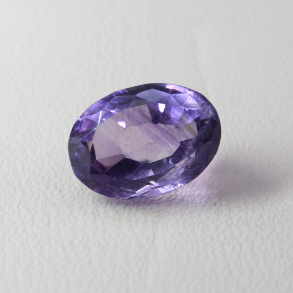8.15Ct Natural Amethyst Oval Purple Gemstone