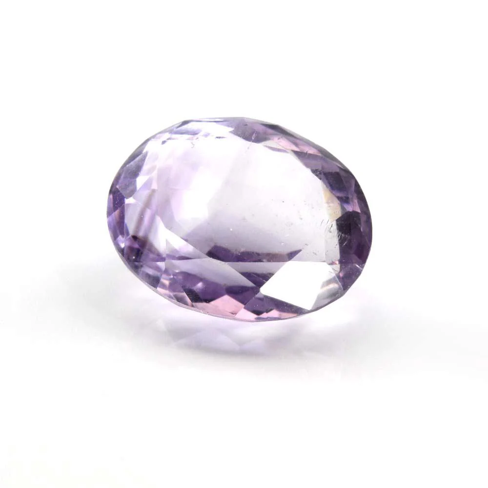 8.7Ct Natural Rose Amethyst Oval Gemstone - Image 2