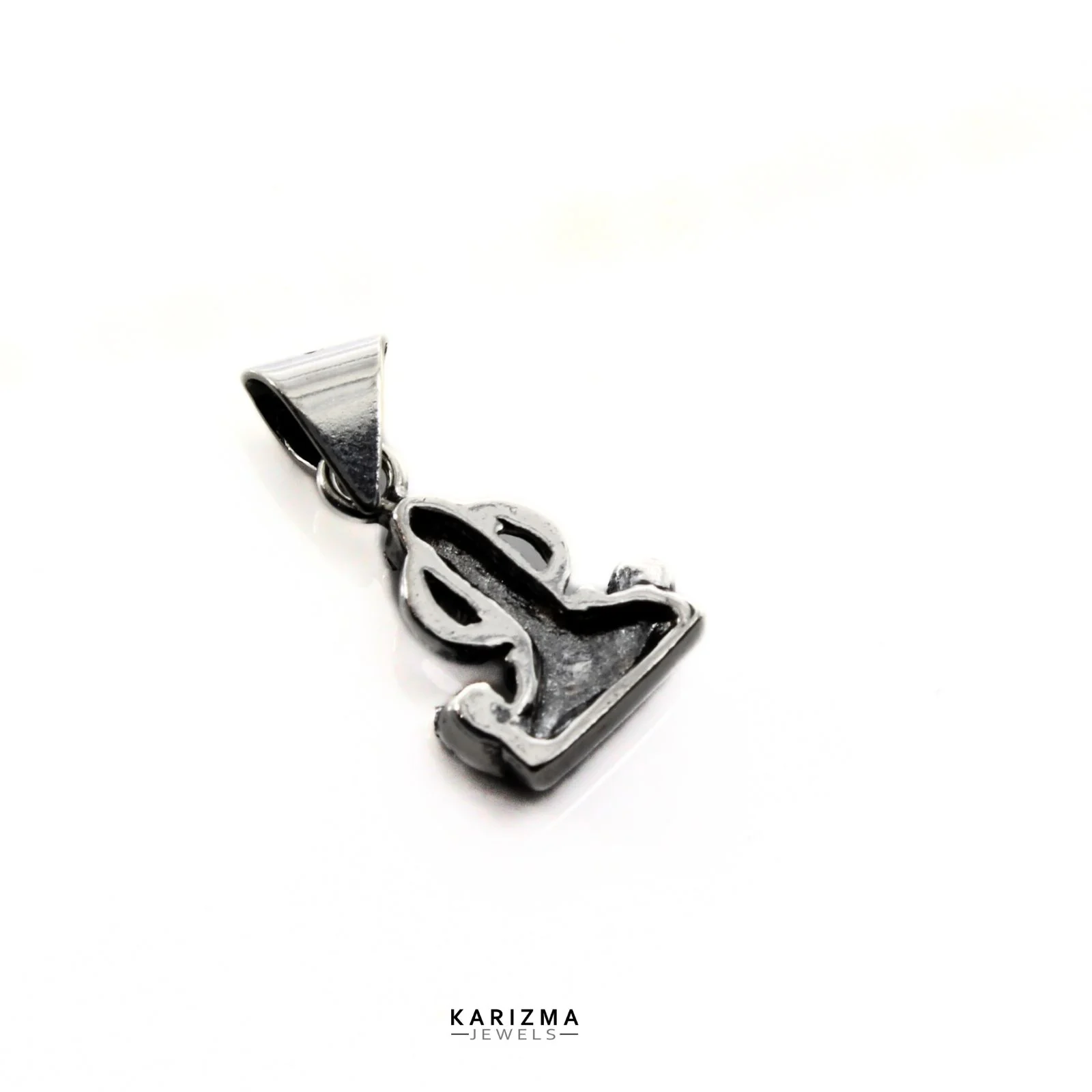 925 Sterling Silver Oxidized Tirupati Balaji Pendant - Image 5