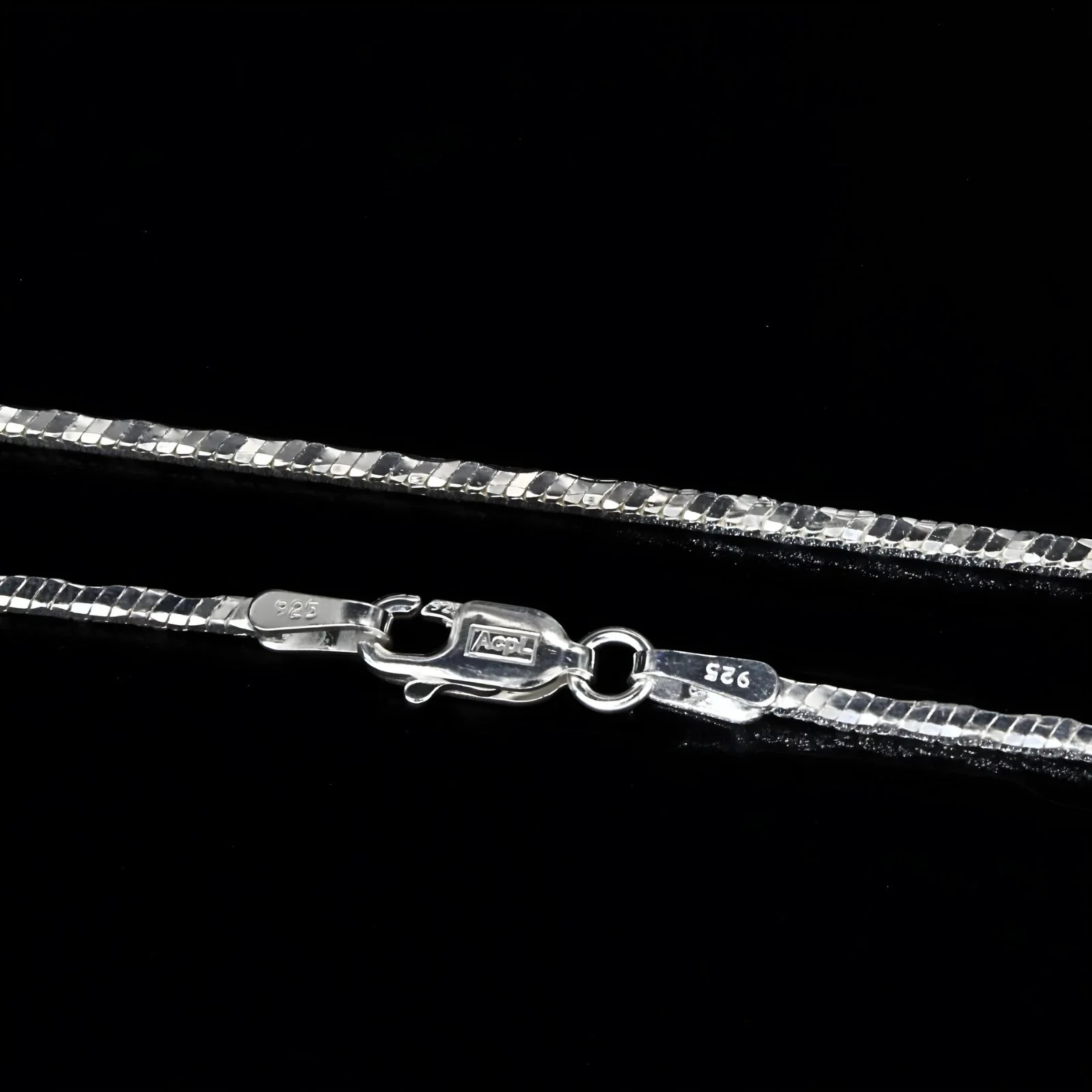 925 Sterling Silver women daily wear Neck chain 30" - Image 4