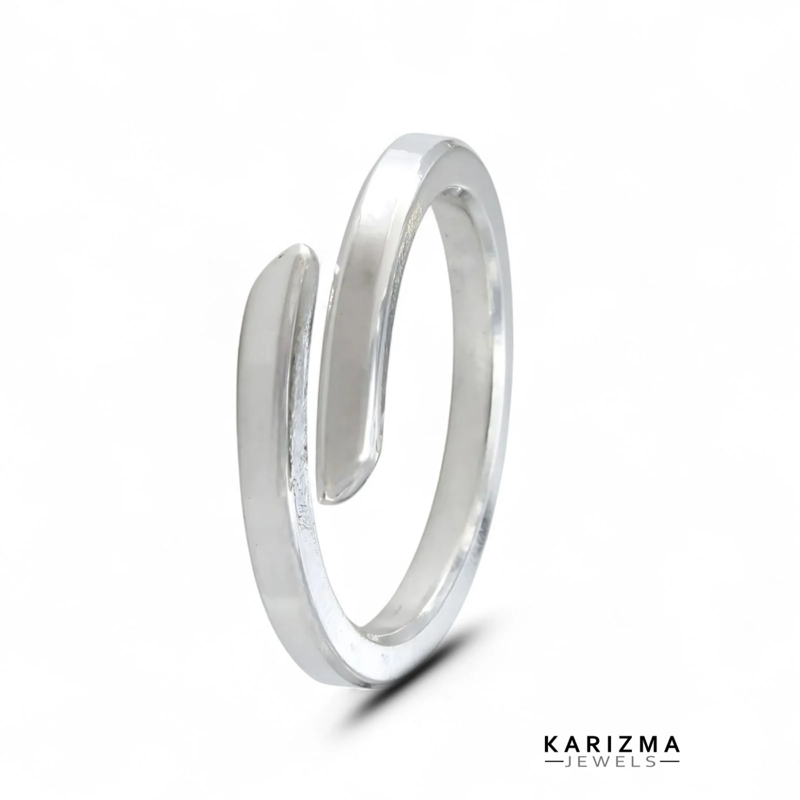 999 Pure Silver Adjustable Ring chandi ka bejod challa - Image 3