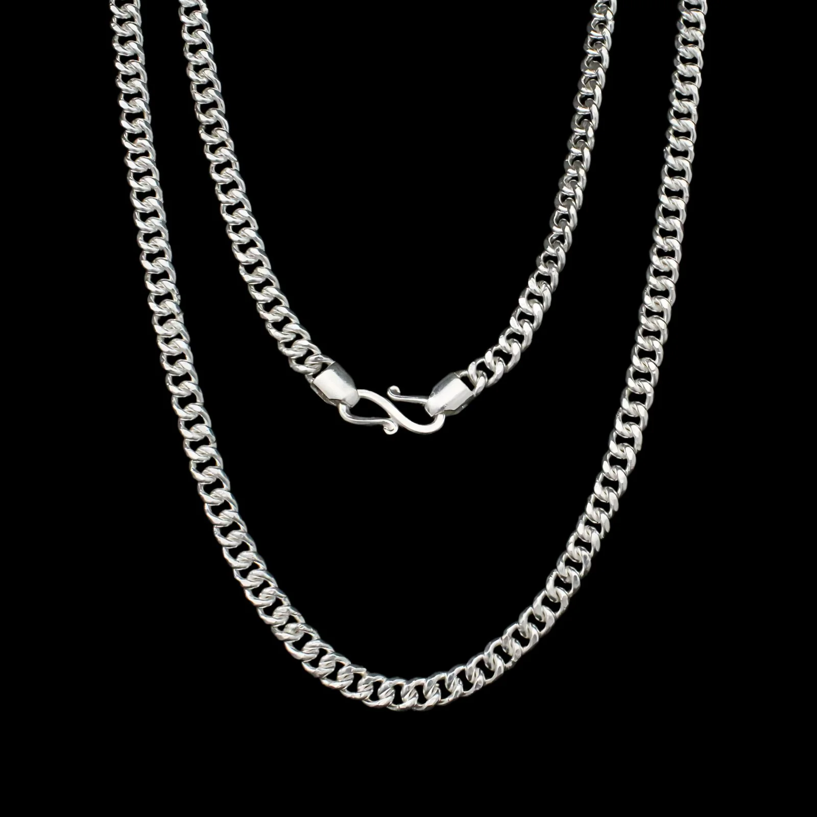 999 Pure Silver Handmade Chain for astrological purpose - Image 3