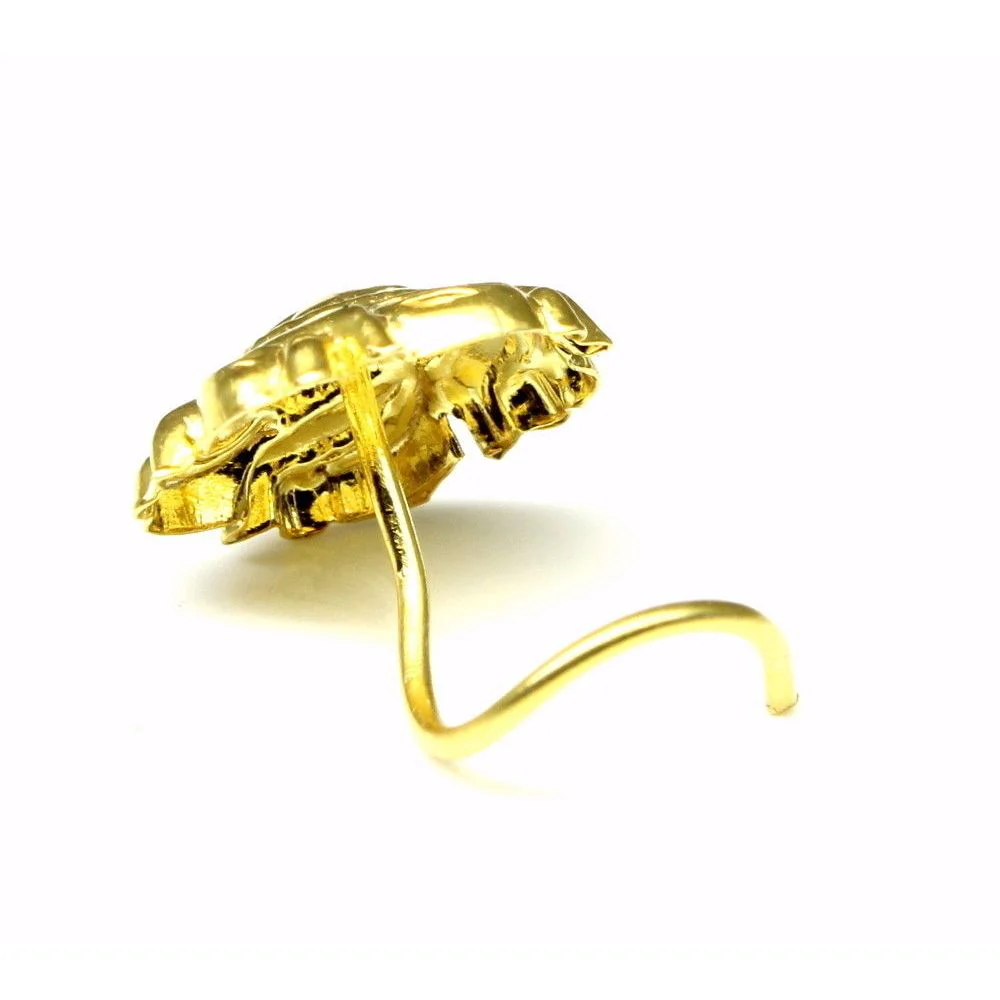 Blossoming elegance l bend nose stud - Image 3