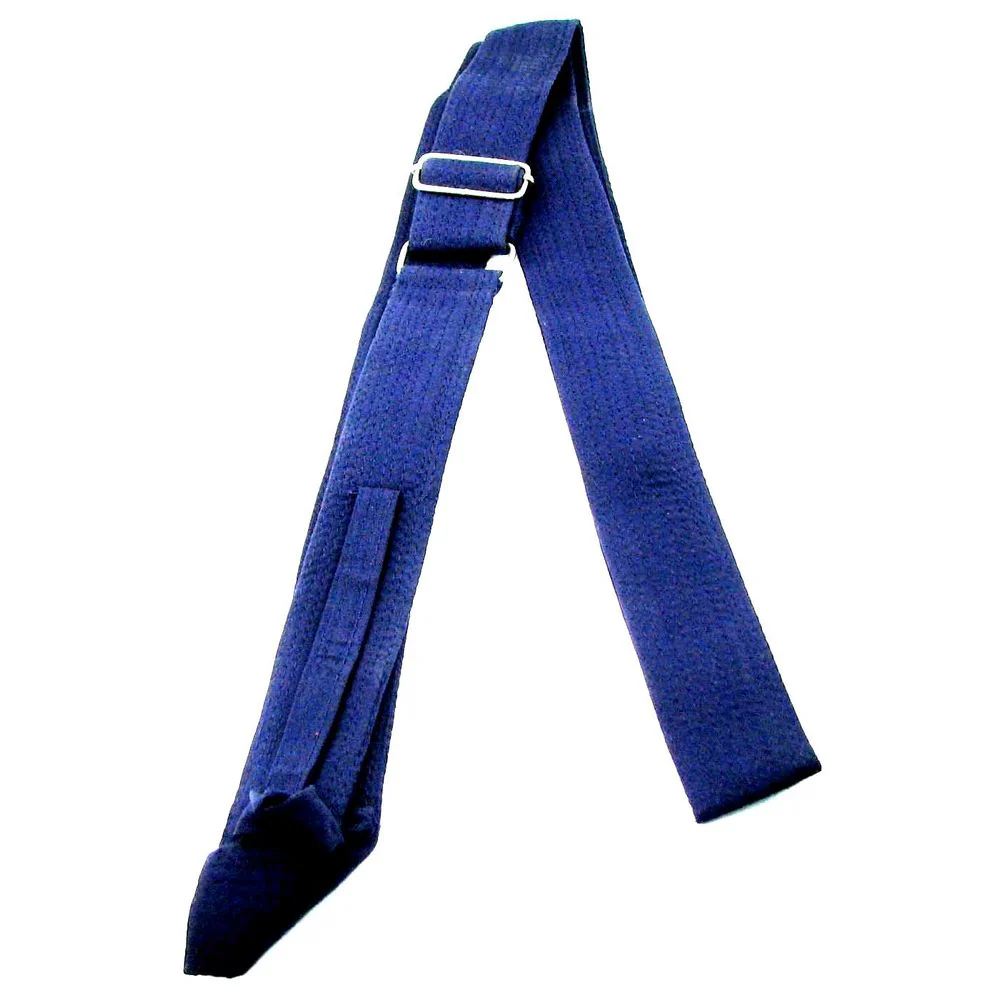 Blue Adjustable Gatra Belt for Sikh Kirpan – Khalsa Siri Sahib Strap - Image 3