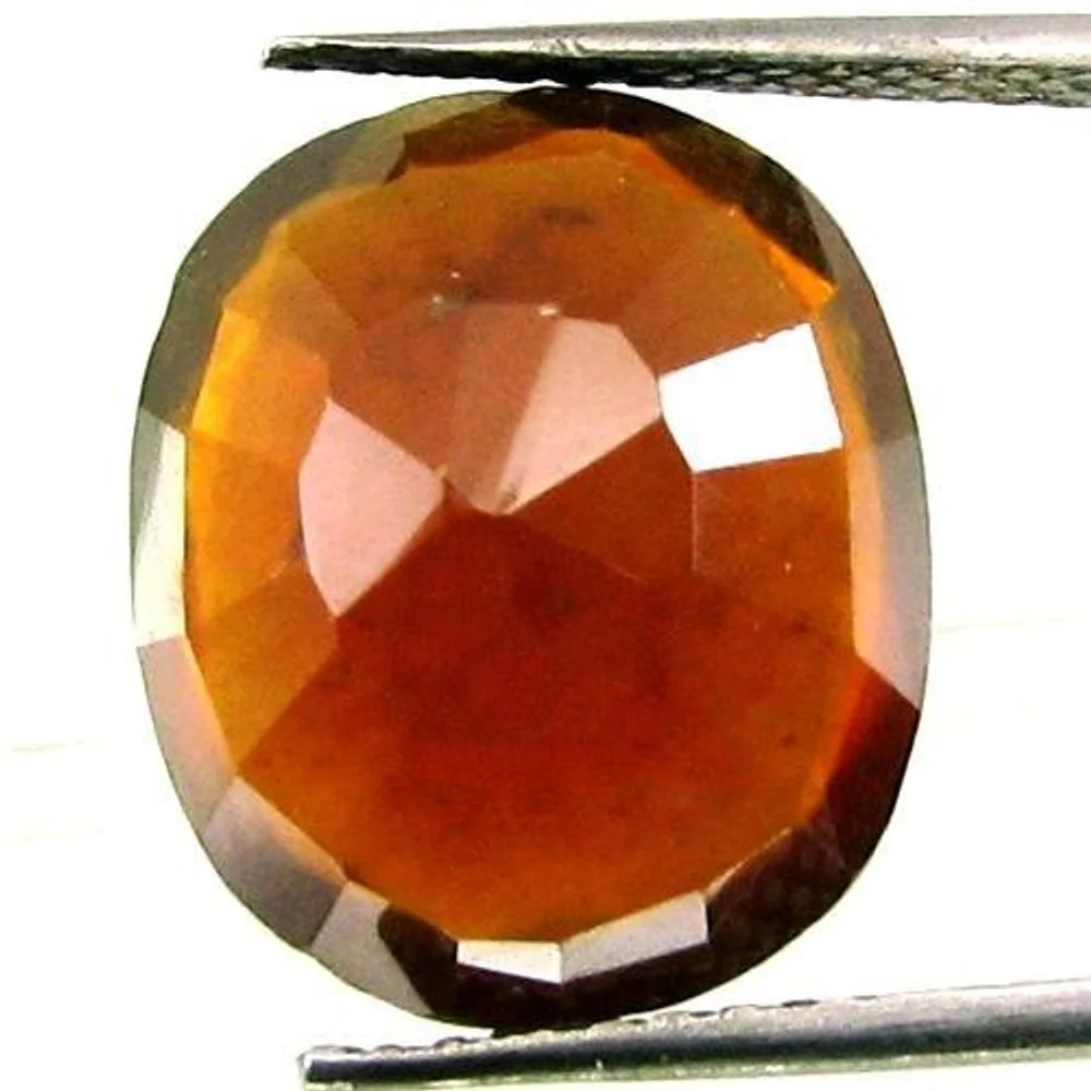 Certified 10.6Ct Natural (Hessonite) Astrology Gemstone - Image 3