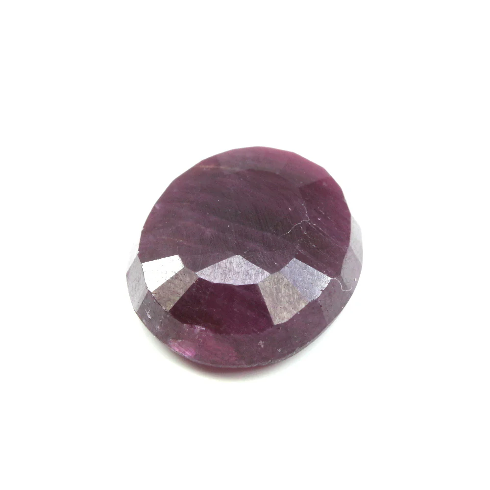 Certified 6.7Ct Natural Ruby Oval Rashi Birthstone Gemstone - Image 3