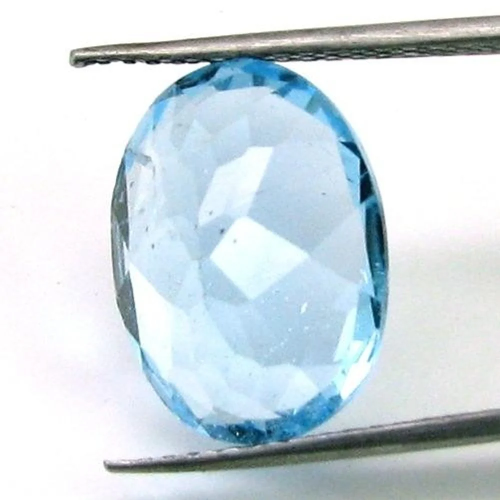Certified 9.7Ct Natural Blue Topaz Astro Gemstone - Image 3