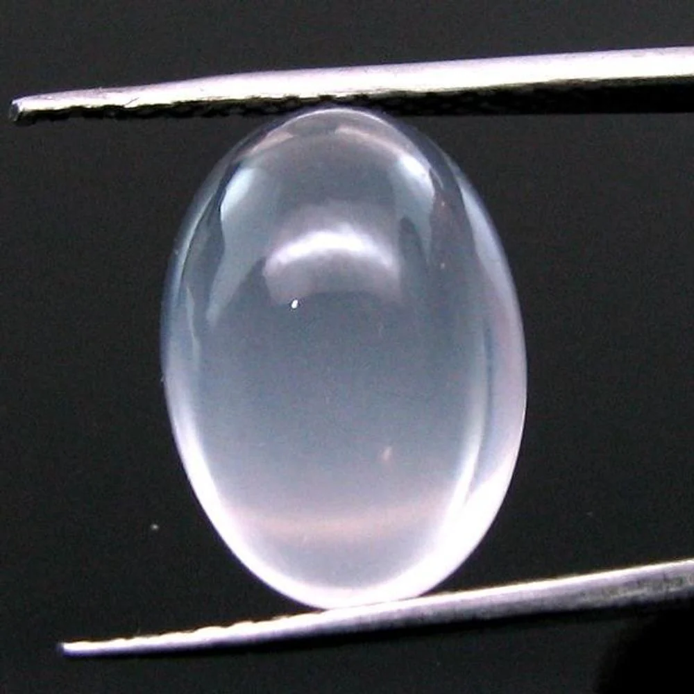 Certified Natural Rose Quartz 7.2 Ct – Oval Soft Pink Healing Stone - Image 3