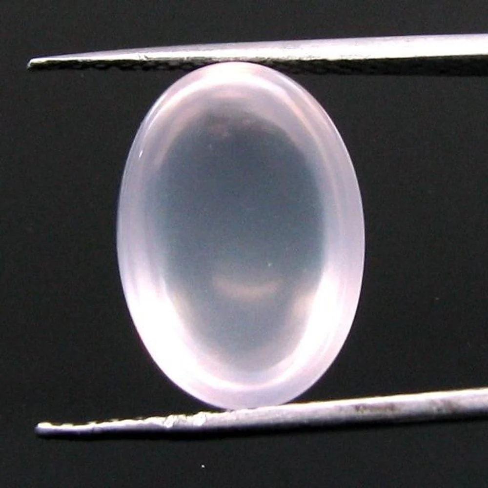 Certified Natural Rose Quartz 7.2 Ct – Oval Soft Pink Healing Stone - Image 4