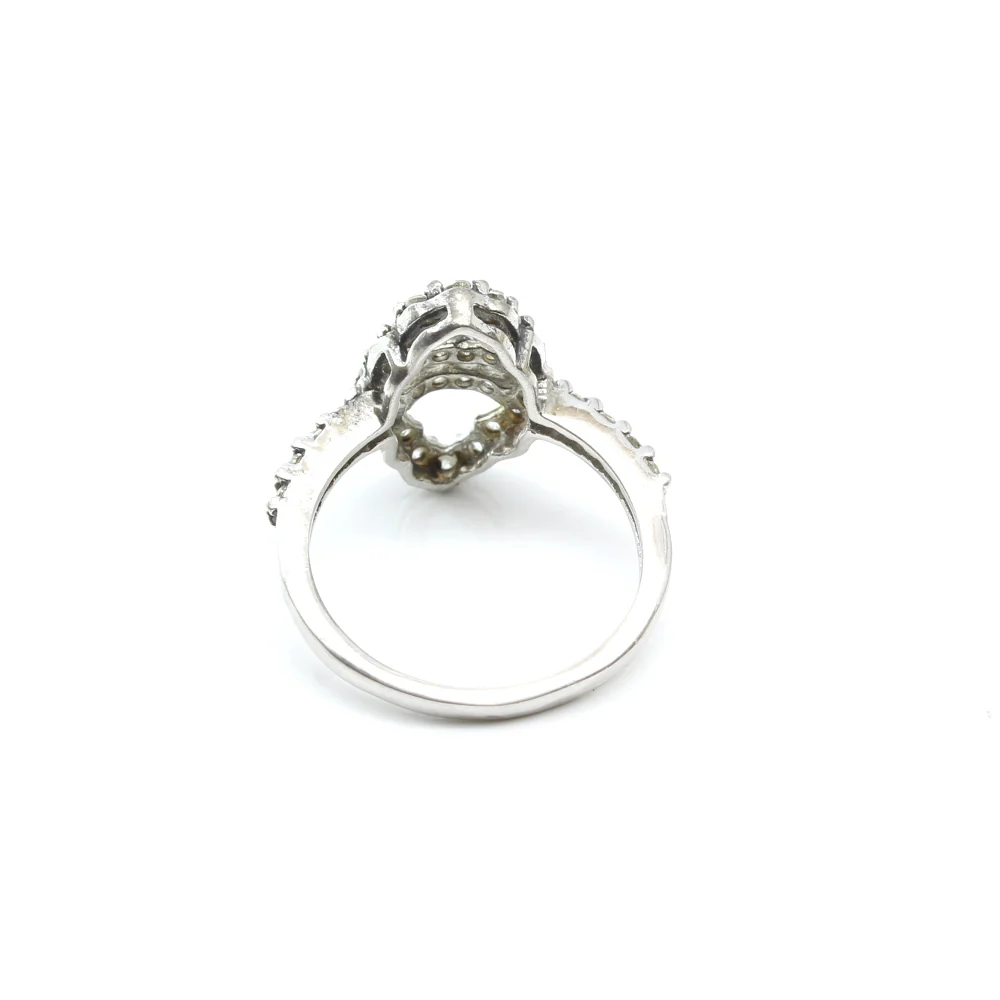 Daily wear Real Solid .925 Sterling Silver CZ Ring - Image 4
