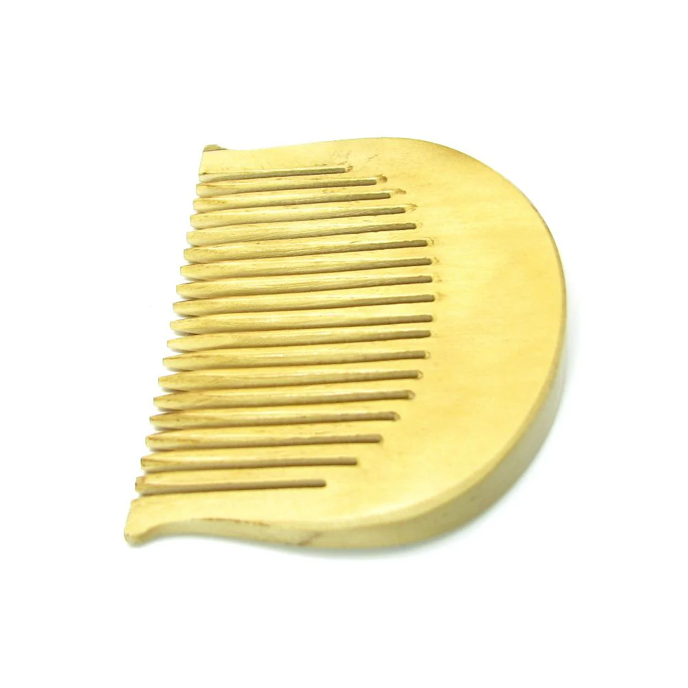 Fine Quality Polished Wooden Comb Singh Kakar 1pc Ivory - Image 3