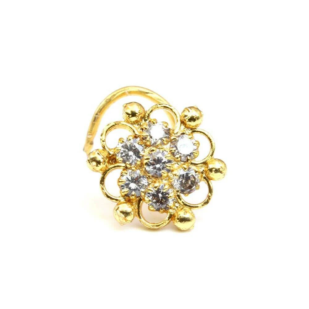 Flower Piercing jewelry for nose - Image 2
