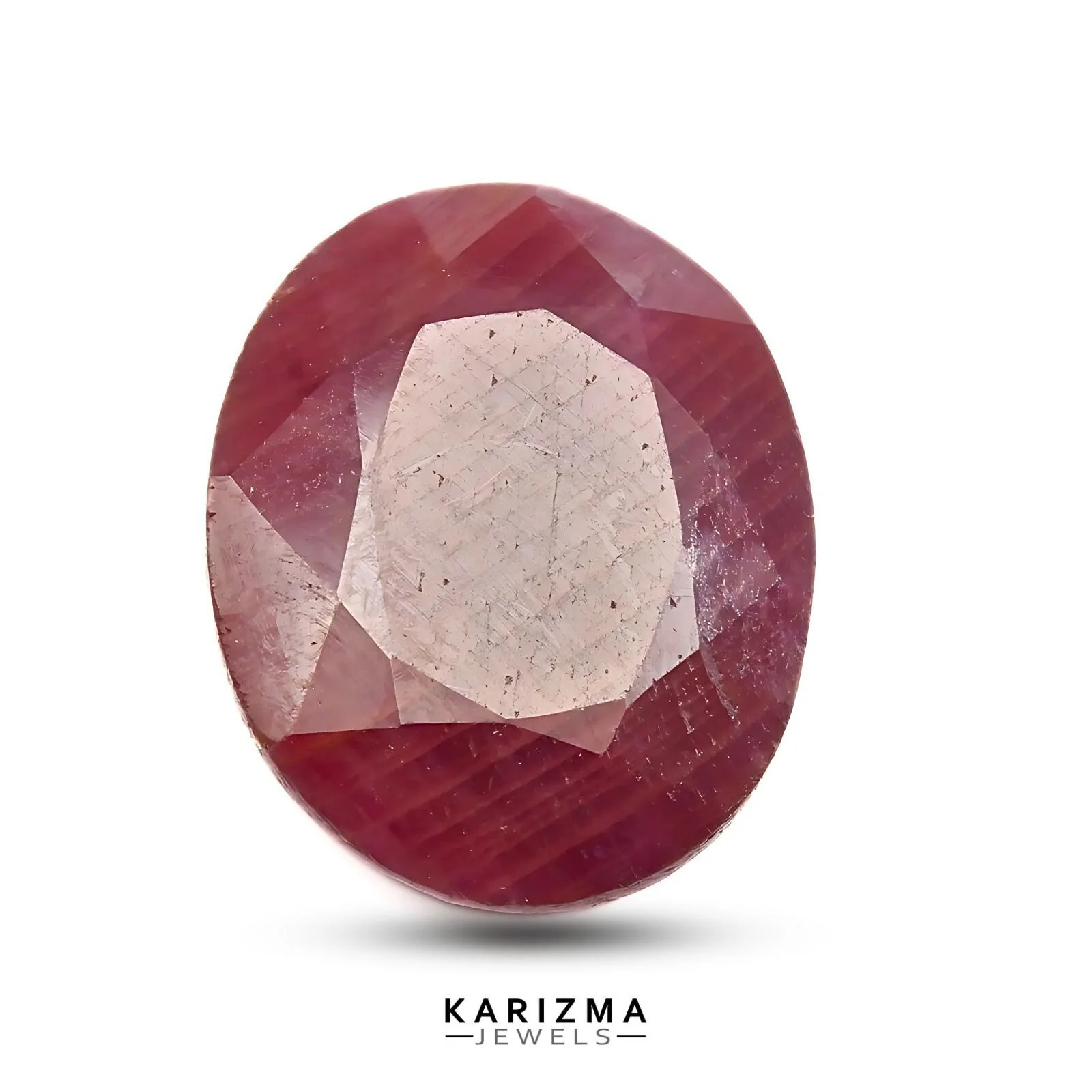 Genuine 5.9Ct Natural Purplish Red untreated Ruby Gemstone