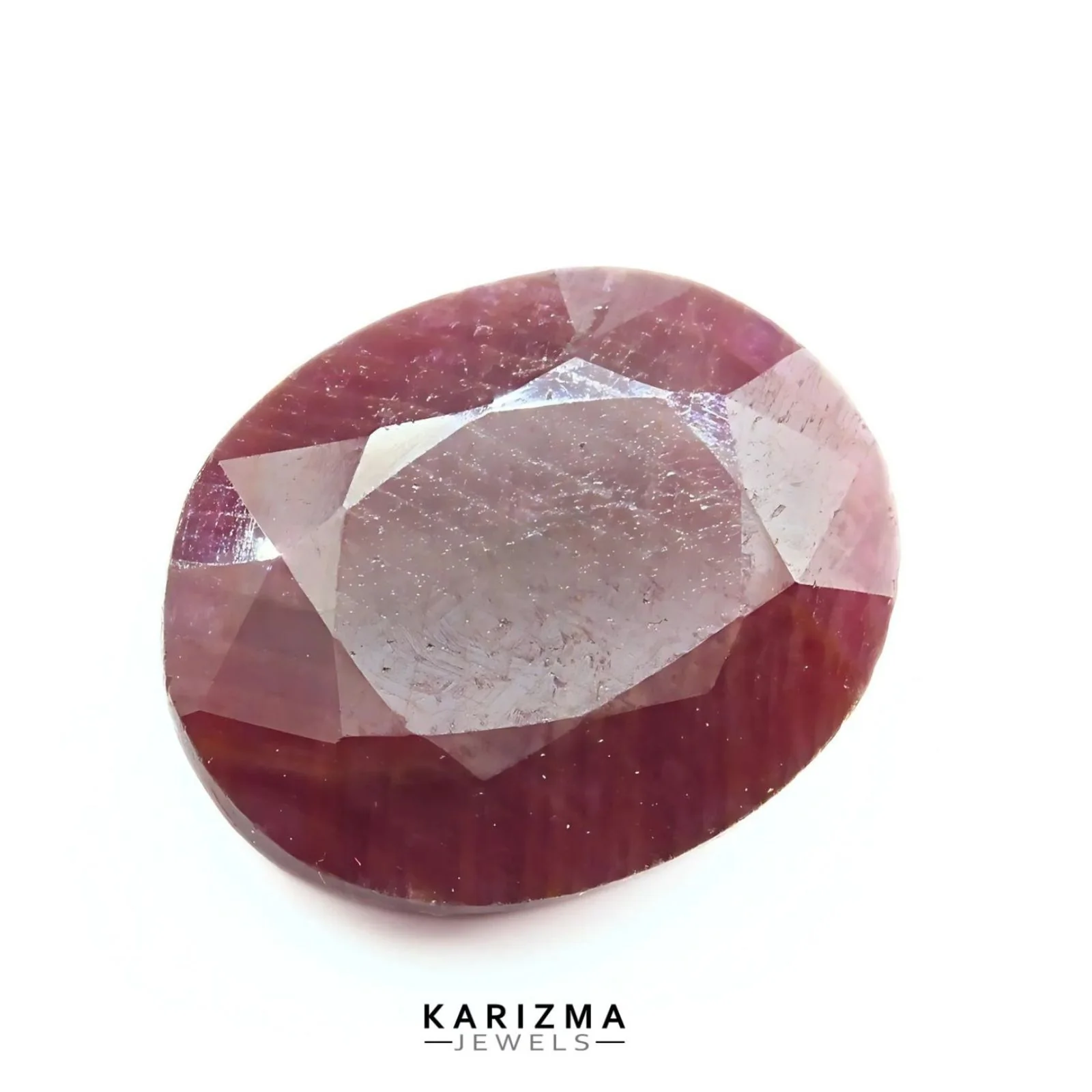 Genuine 5.9Ct Natural Purplish Red untreated Ruby Gemstone - Image 2