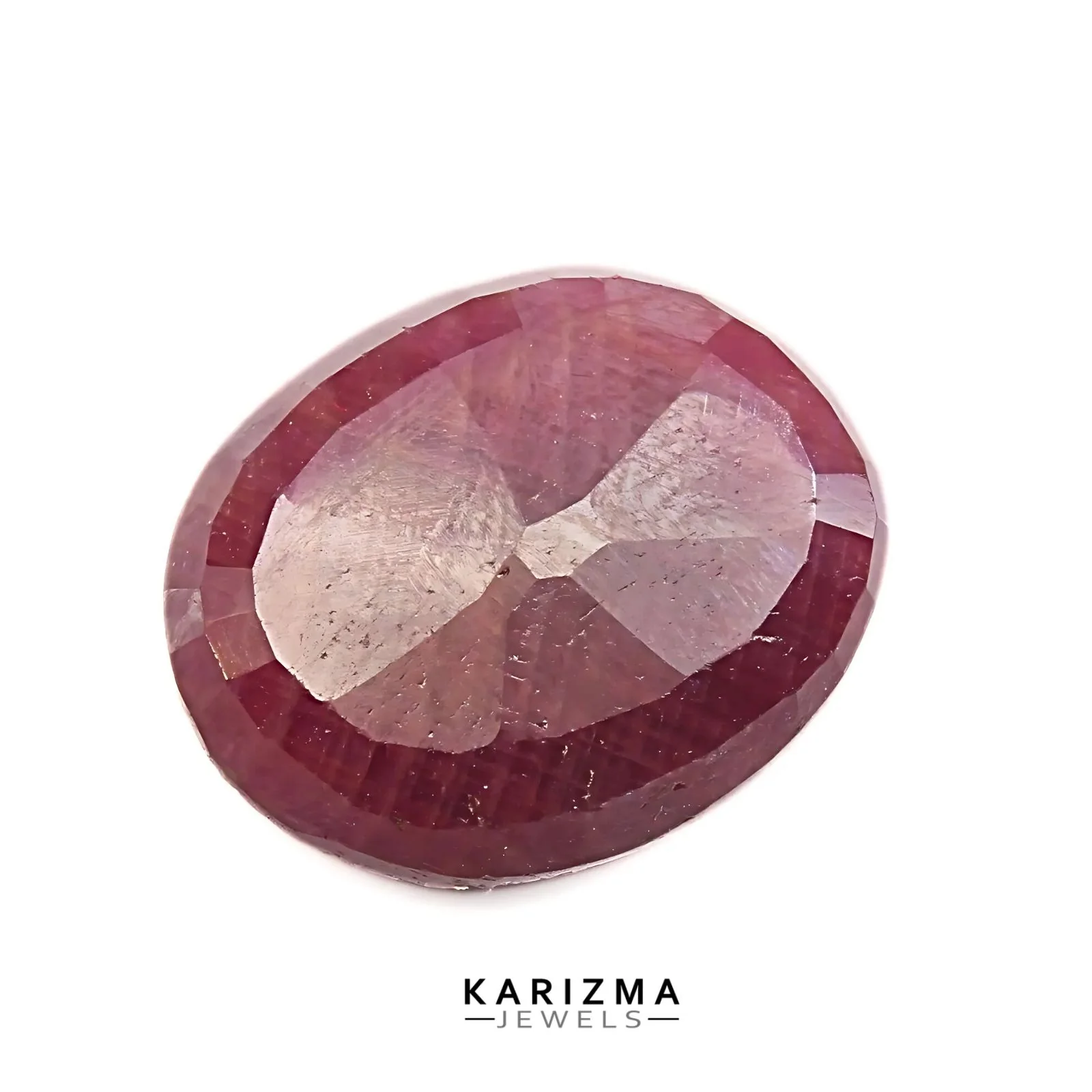 Genuine 5.9Ct Natural Purplish Red untreated Ruby Gemstone - Image 4