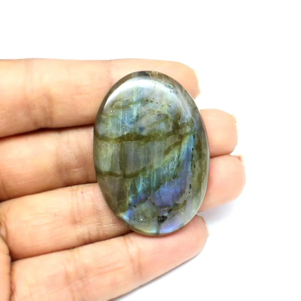 Healing use 60.1Ct Natural Labradorite Oval Gemstone - Image 4