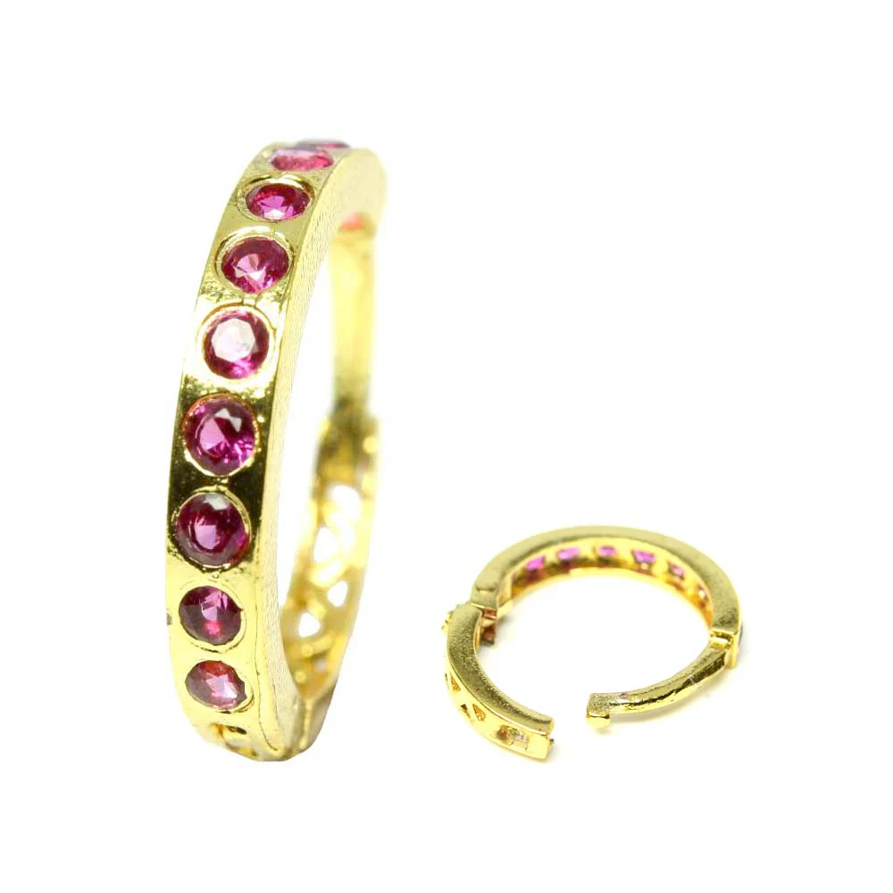 Hinged hoop Clicker nose ring - Image 2