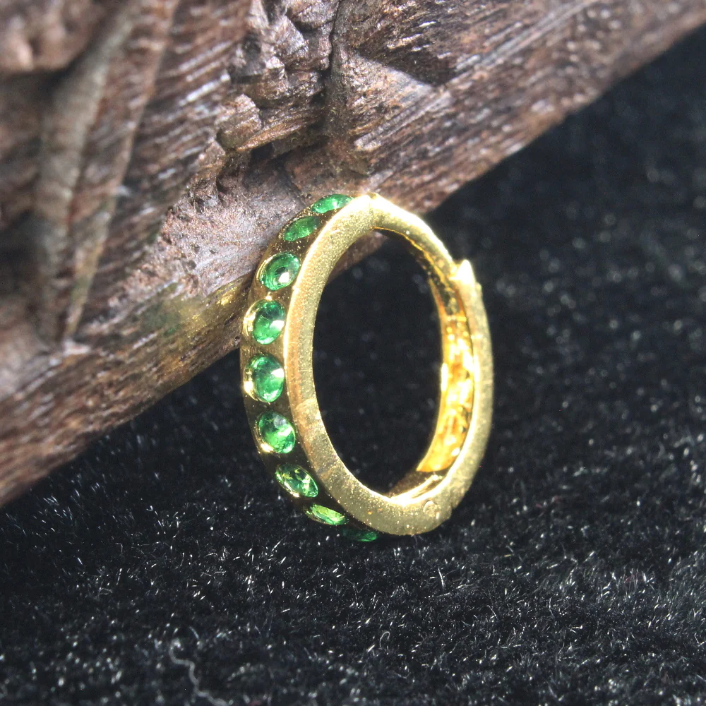 Huggie style Clicker Hinged Nose Ring - Image 9